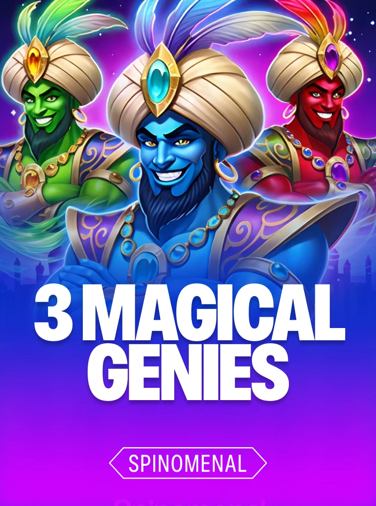 Lucky Bear — 3 Magical Genies